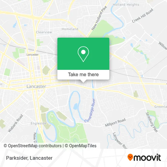 Parksider map
