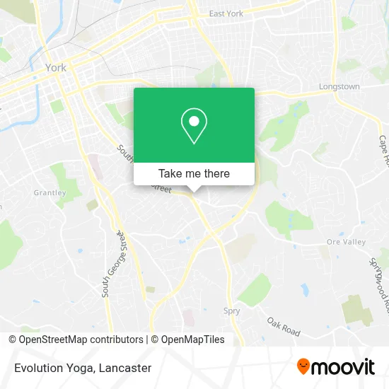 Evolution Yoga map