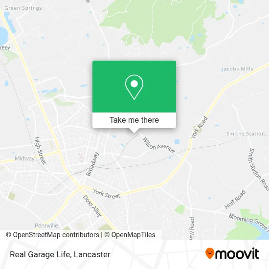 Real Garage Life map