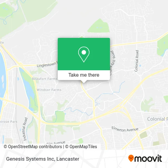 Genesis Systems Inc map