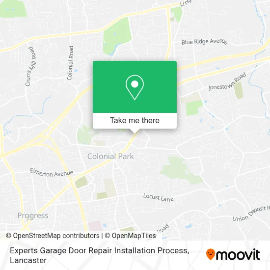 Experts Garage Door Repair Installation Process map
