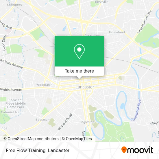 Free Flow Training map