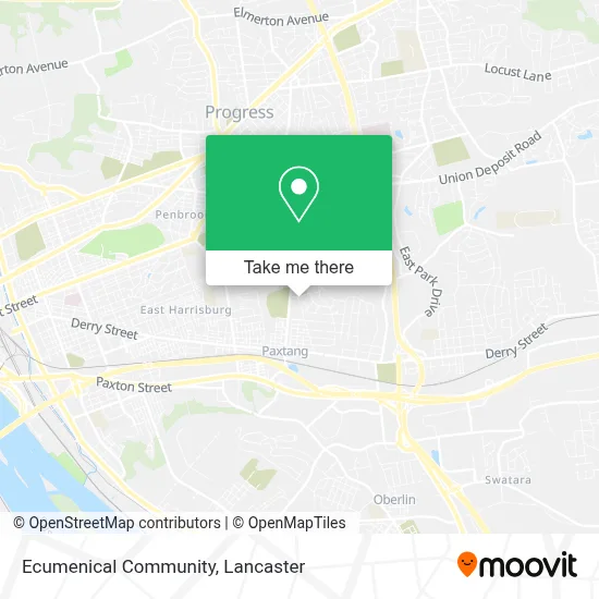 Ecumenical Community map