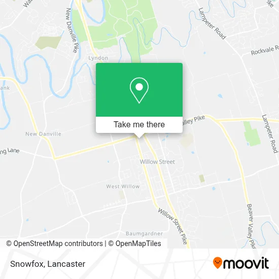 Snowfox map