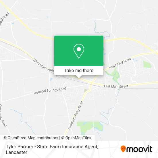 Tyler Parmer - State Farm Insurance Agent map