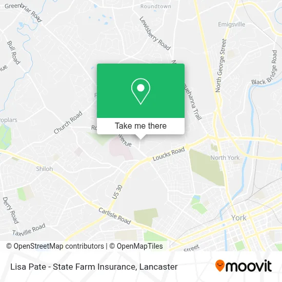 Lisa Pate - State Farm Insurance map