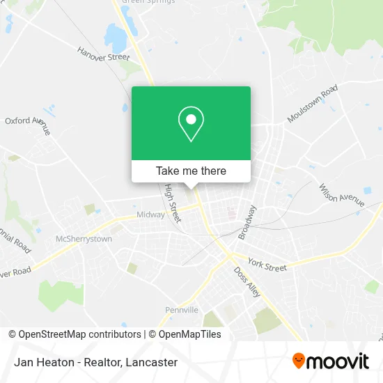 Jan Heaton - Realtor map