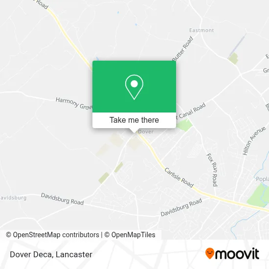 Dover Deca map