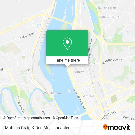 Mathias Craig K Dds Ms map