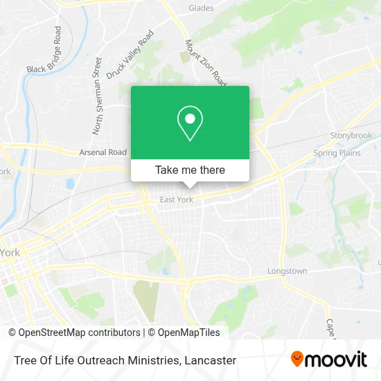 Tree Of Life Outreach Ministries map