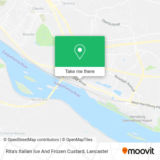 Rita's Italian Ice And Frozen Custard map