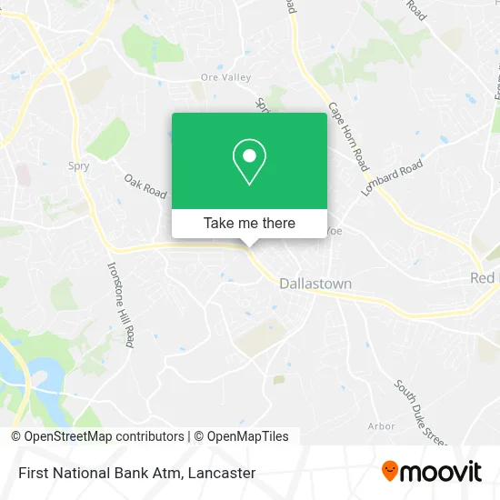 First National Bank Atm map