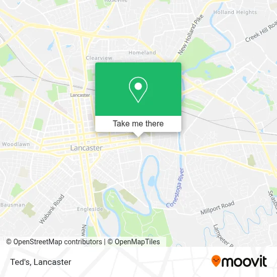 Ted's map