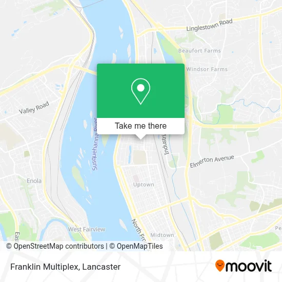 Franklin Multiplex map