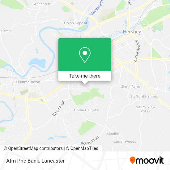 Atm Pnc Bank map