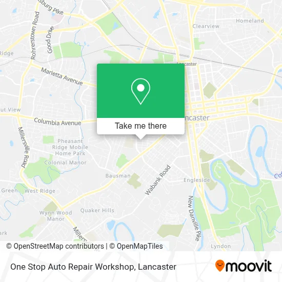 One Stop Auto Repair Workshop map