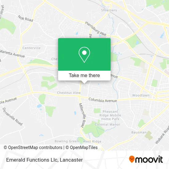 Emerald Functions Llc map