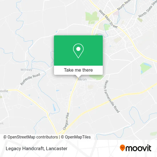 Legacy Handcraft map