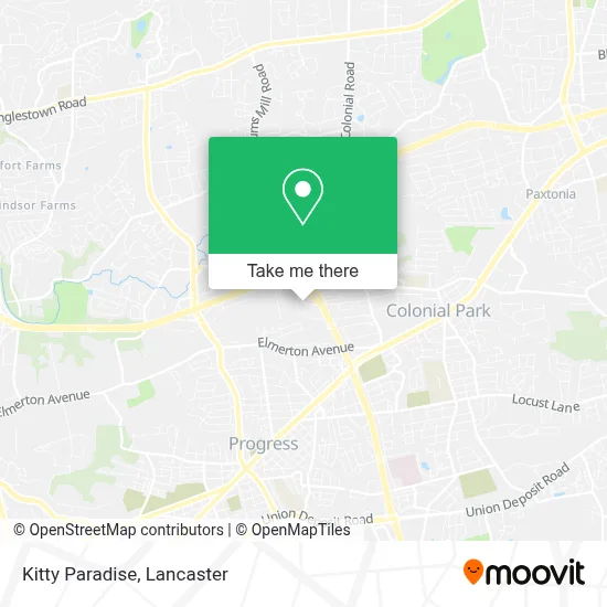Kitty Paradise map