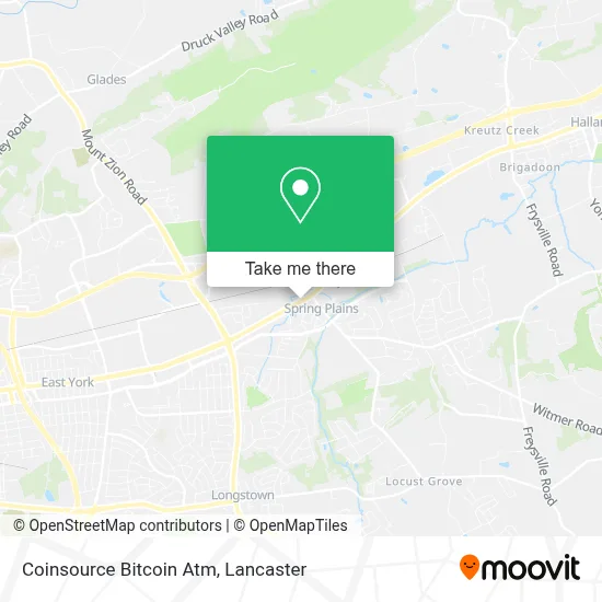 Coinsource Bitcoin Atm map