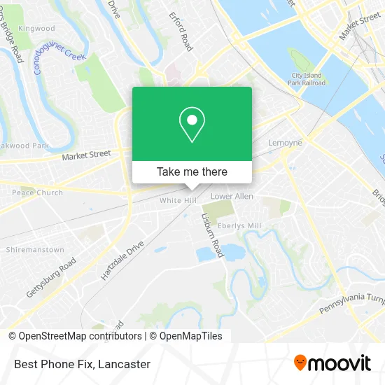 Best Phone Fix map