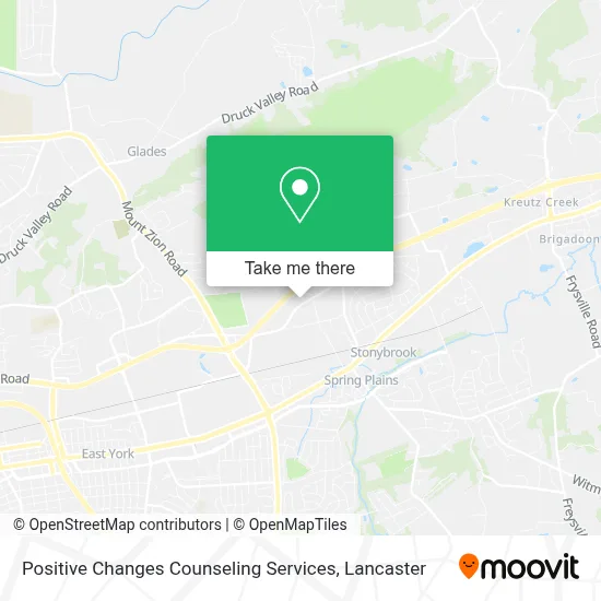 Positive Changes Counseling Services map