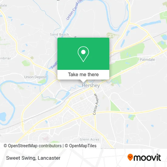 Sweet Swing map