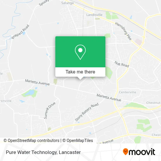 Pure Water Technology map