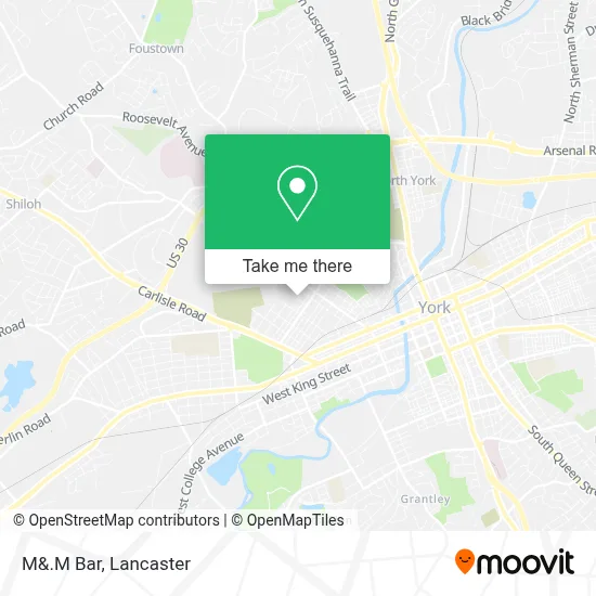 M&.M Bar map