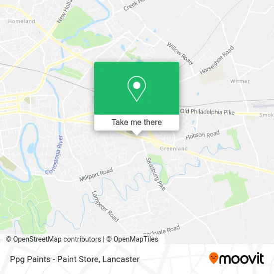 Ppg Paints - Paint Store map