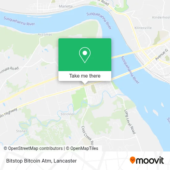 Bitstop Bitcoin Atm map
