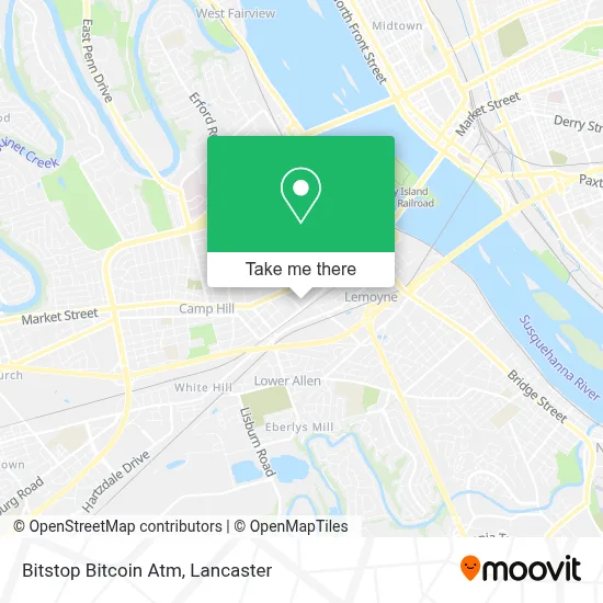 Bitstop Bitcoin Atm map