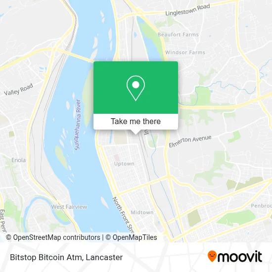 Bitstop Bitcoin Atm map