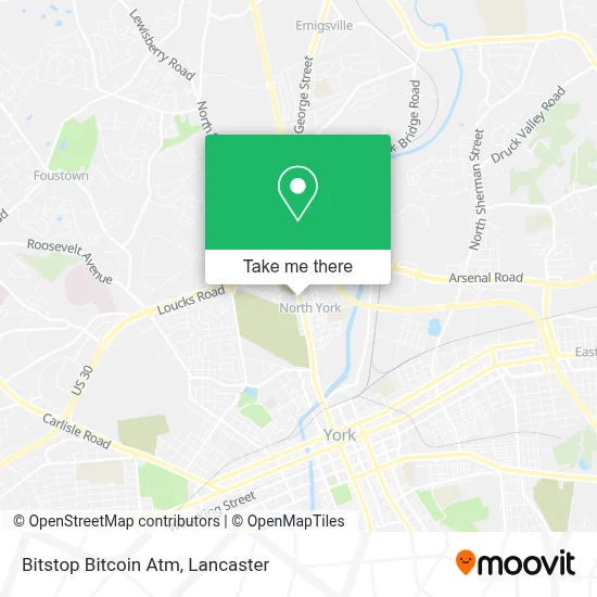 Bitstop Bitcoin Atm map