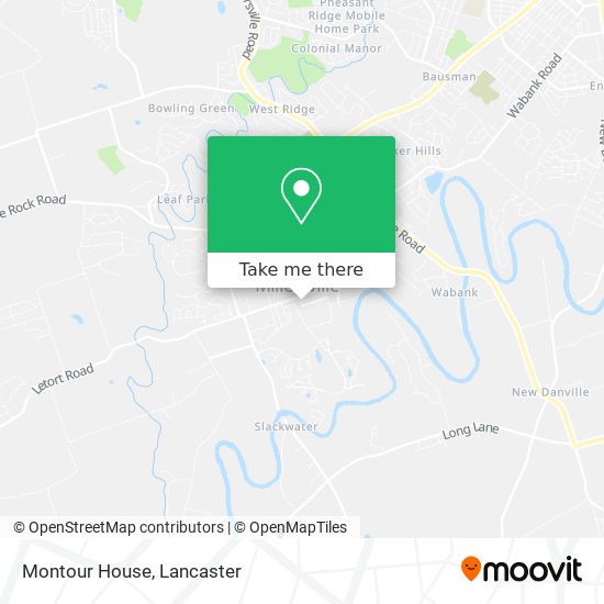 Montour House map