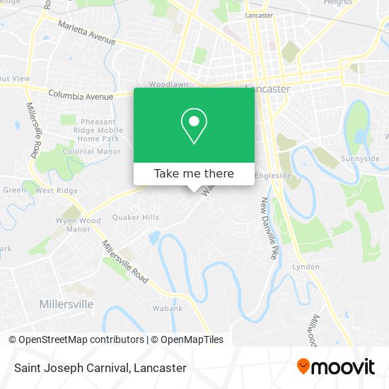 Mapa de Saint Joseph Carnival