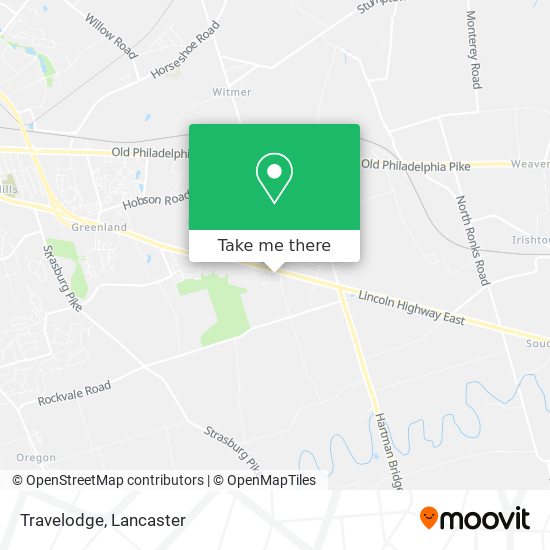 Travelodge map