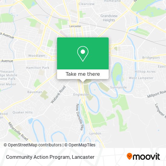 Mapa de Community Action Program