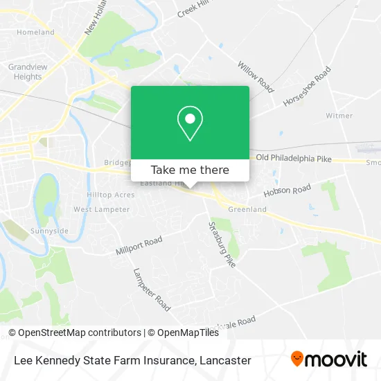 Mapa de Lee Kennedy State Farm Insurance