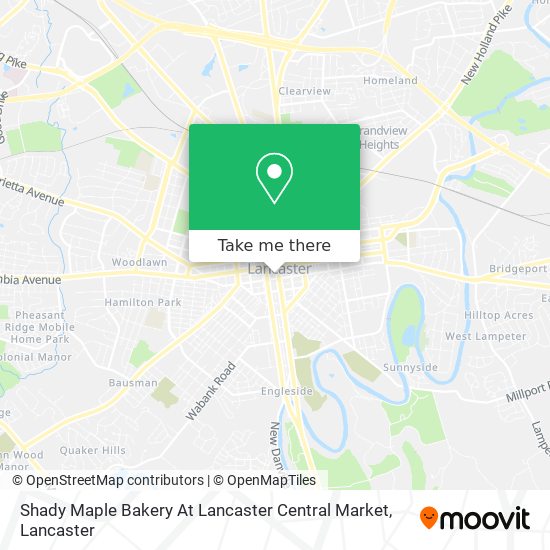 Shady Maple Bakery At Lancaster Central Market map
