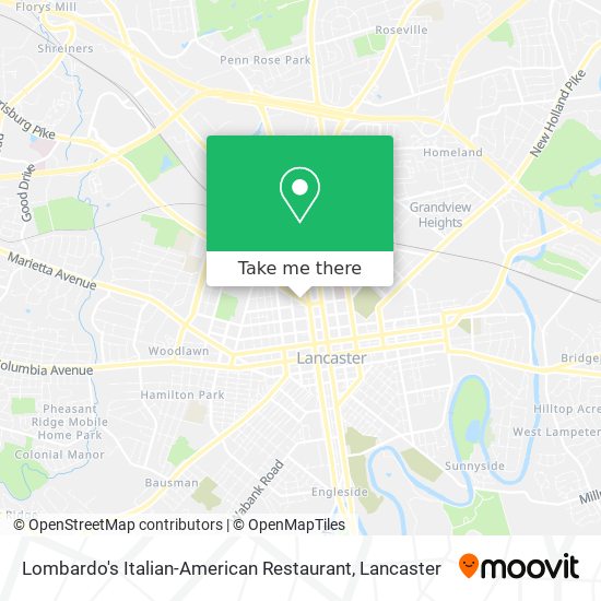 Lombardo's Italian-American Restaurant map