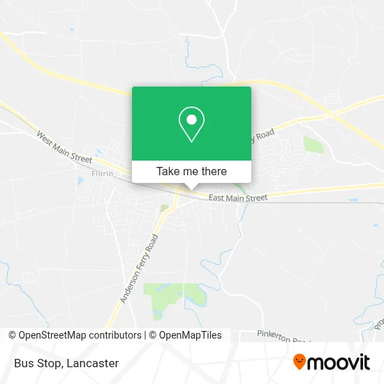 bus stop map