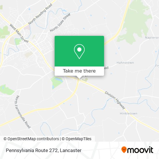 Mapa de Pennsylvania Route 272