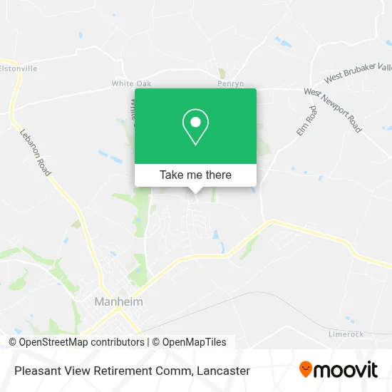 Pleasant View Retirement Comm map