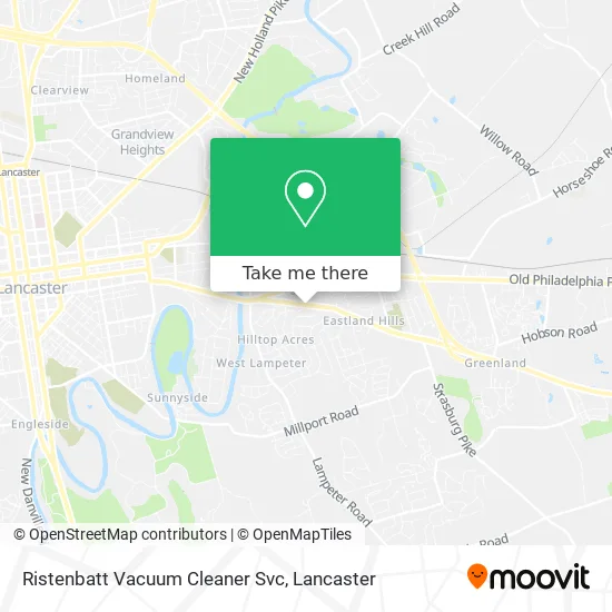 Ristenbatt Vacuum Cleaner Svc map