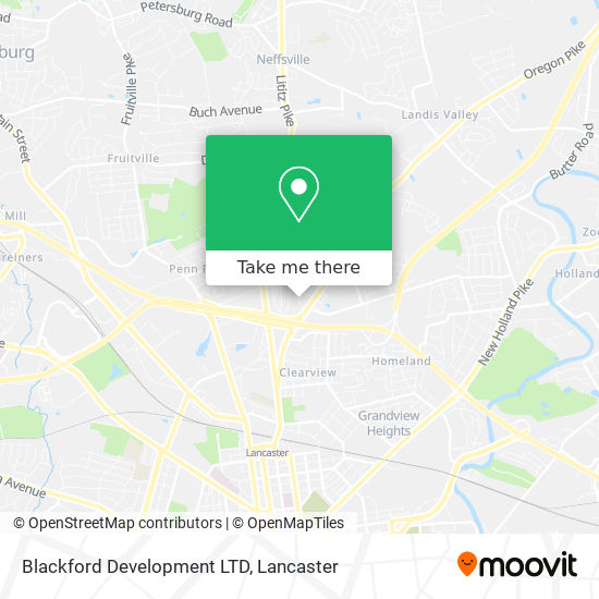 Blackford Development LTD map