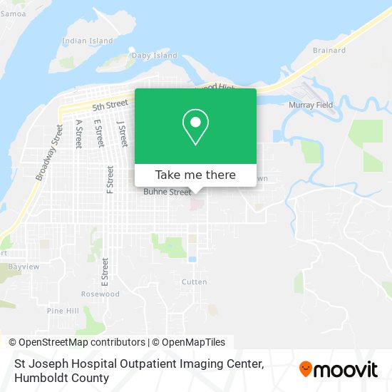 St Joseph Hospital Outpatient Imaging Center map