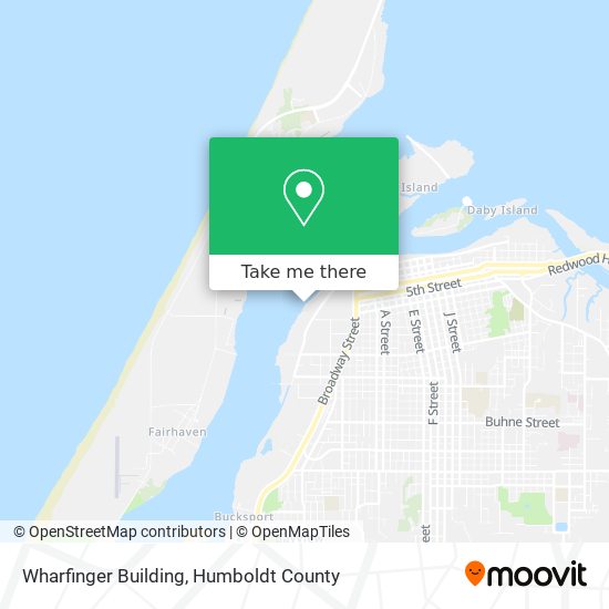 Mapa de Wharfinger Building