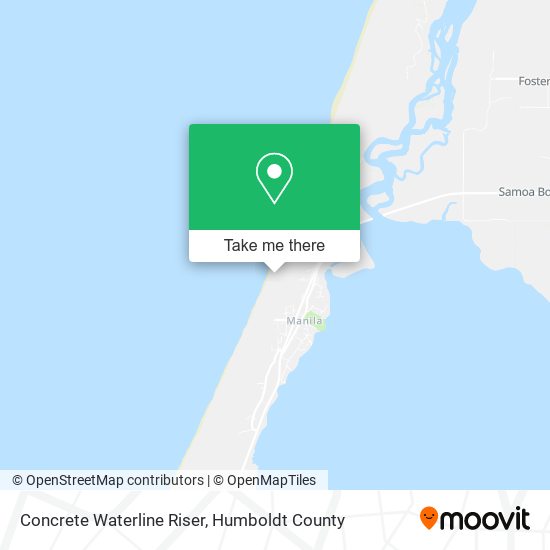 Mapa de Concrete Waterline Riser