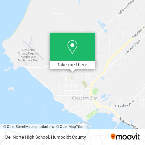 Mapa de Del Norte High School